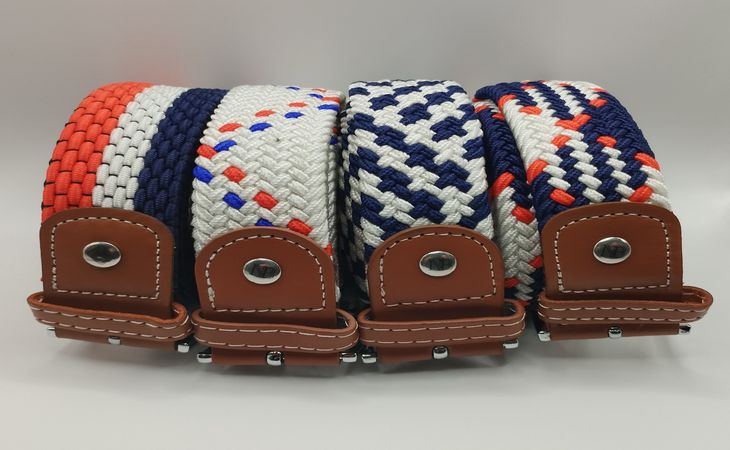 Cinturones Elásticos Blancos para Hombre